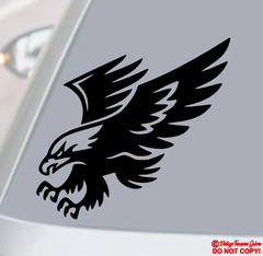 Patriotic Window Decal Die Cut Vinyl Decal