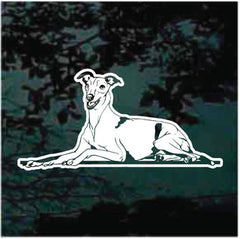 Greyhound Down Decals | Die Cut Vinyl Decal