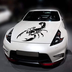 1Pcs 3D Scorpion Car Decals Universal Vinyl Graphics Side Rear Window Hood Body Stickers, Die-Cut Decal