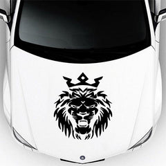 Universal Fit Die Cut Vinyl Fashion Car Hood Sticker, Die Cut Vinyl Decal