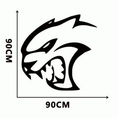 Car Accessories Decal Stickers, Die Cut Vinyl Decal