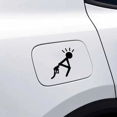 Muchkey 5PCS Fuel Tank Cap Sticker Outdoor Waterproof , Die-Cut Decal