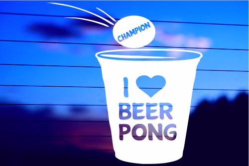 i-love-beer-pong-vinyl-decal-custom-car-window-sticker-champion-pong-sticker