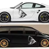 Halloween Ghost Face Car Stickers Funny Skull Stickers Motorcycle Scratches Covering Creative Car Hood Stickers Cars Accessories Die Cut Vinyl Decal