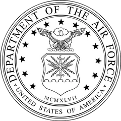 Air Force Department Of The Air Force Die Cut Vinyl Decal