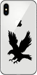 american eagle vinyl die cut decal black patriotic badge sticker for cars trucks windows laptops