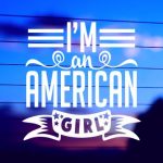 American Girl 3 Vinyl Decal