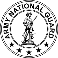 Army National Guard Seal Die Cut Vinyl Decal