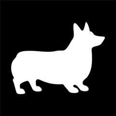 corgi‑dog‑vinyl‑sticker‑truck‑smooth‑surface
