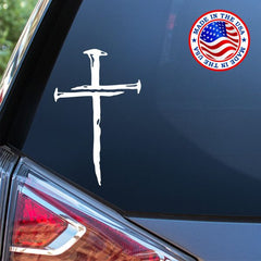cross-of-nails-christian-vinyl-car-decal-die-cut-sticker