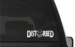 disturbed‑band‑vinyl‑sticker size options for cars trucks laptops