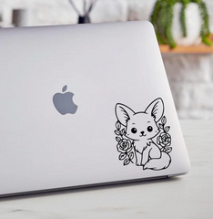 Fox Die Cut Vinyl Decal