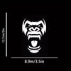 Gorilla Angry Face Car Sticker, Cool Creative Sticker For Laptop Refrigerator Window Table Car Motorcycle Truck Van, Wall Decora Die Cut Vinyl Decal