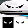 Reflective Motorcycle Helmet Evil Eyes Shape Body Personalized Decoration Decorate Accessories Car Die Cut Vinyl Decal