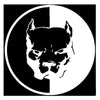 Waterproof Pitbull Dog Bulldog Car Decoration Decal Auto Styling Wall Horrible Dog Head Car Wall Die Cut Vinyl Decal