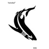 Shark Waterproof Temporary Tattoos Body Art Tattoo Fierce Fish Sleeves Men Faux Tatouage Tatuaje Temporal Die Cut Vinyl Decal