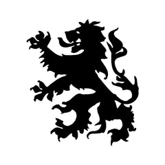close‑up‑dutch‑republic‑lion‑vinyl‑sticker‑die‑cut‑waterproof