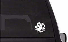 electro‑techno‑dj‑vinyl‑decal size options for cars trucks laptops