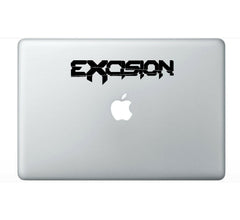 excision-dubstep-dj-vinyl-sticker size options for cars trucks laptops