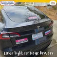 Non-Magnetic New Student Driver Sticker for Car Vehicle Safety Sign Decal Window Cling Die Cut Vinyl Decal/ Bumper For Windows, Cars, Trucks, Laptops, Etc.
