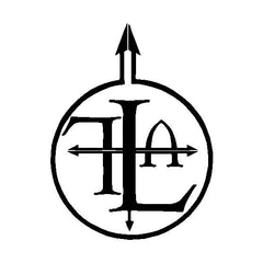 front‑line‑assembly‑vinyl‑sticker black die cut decal for vehicle windows laptops