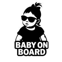 Baby in Car Safety Car Decals Decorative Die Cut Vinyl Decal