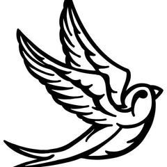 Sparrow, bird, Vinyl, Decal Die Cut Vinyl Decal
