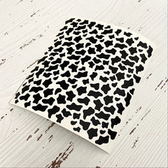 Cow Print Sticker sheet | Vinyl Decal | Die Cut Vinyl Decal