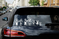 Stick Family Car Decal | Die Cut Vinyl Decal