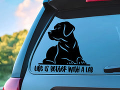 Labrador Decal | Die Cut Vinyl Decal
