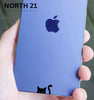 Cat Easter Egg Decal - Peeking Cat decal - Cute cat decal - Cute Car Decal - Tiny Car decal -Die Cut Vinyl Decal