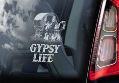 GYPSY LIFE Car Decal | Die Cut Vinyl Decal