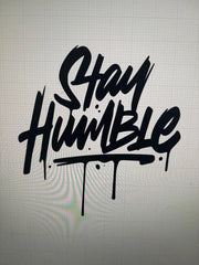 Humble vinyl vehicle window decal Die Cut Vinyl Decal