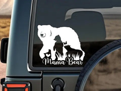 Mama Bear Vinyl Decal | Die Cut Vinyl Decal