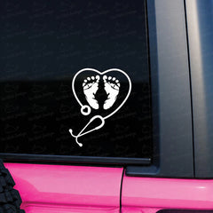 OB Nurse Vinyl Decal | Die Cut Vinyl Decal