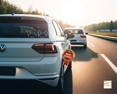 Dog Ear Car Decal | Die Cut Vinyl Decal
