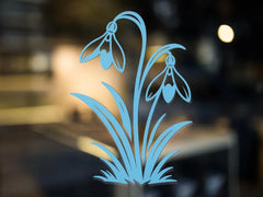 Snowdrop Flower Vinyl Decal | Die Cut Vinyl Decal