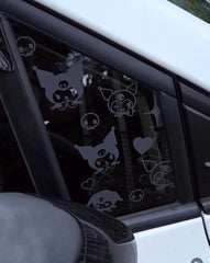 Kuromi Window Decals | Die Cut Vinyl Decal