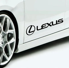 Lexus Logo Decal Sticker Sport Racing Stripes Emblem Die Cut Vinyl Decal