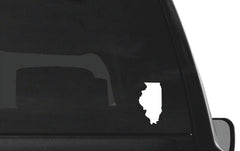 illinois‑state‑outline‑vinyl‑sticker size options for cars trucks laptops