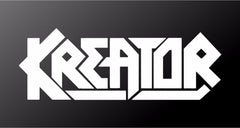 kreator‑metal‑band‑logo‑vinyl‑sticker‑truck‑smooth‑surface