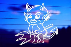 Little Devil vinyl die cut decal for cars trucks laptops windows