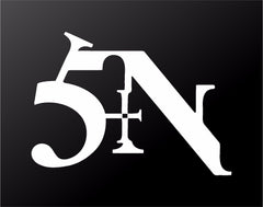 nin‑sin‑logo‑vinyl‑decal white waterproof for cars trucks laptops