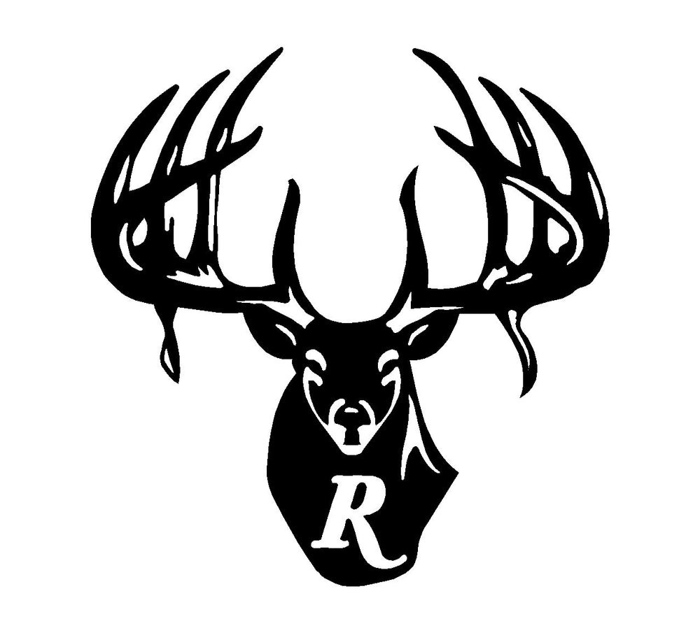 remington‑country‑vinyl‑decal black waterproof for cars trucks laptops