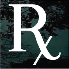 RX Decals | Die Cut Vinyl Decal