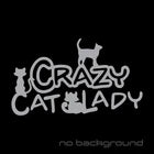 Crazy Cat Lady Die Cut Vinyl Decal