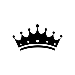 Royal Crown Die Cut Vinyl Decal