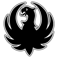 Ruger Black Die Cut Vinyl Decal