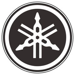 Yamaha Black Logo Die Cut Vinyl Decal
