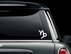 Zodiac Capricorn Symbol Die Cut Vinyl Decal